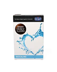 Durgol descaling kit package and bottles for Dolce Gusto&reg;