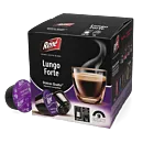 Café René Lungo Forte package and capsule for Dolce Gusto
