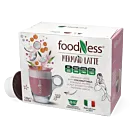 FoodNess Mermaid Latte package and pod for Dolce Gusto
