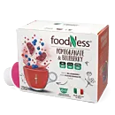 FoodNess Melograno & Mirtillo package and capsule for Dolce Gusto
