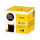 Nescafé Grande package and capsule for Dolce Gusto