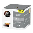 Nescafé Ristretto Barista Big Pack package and capsule for Dolce Gusto
