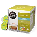 Nescafé Cappuccino Skinny & Unsweetened package and pod for Dolce Gusto
