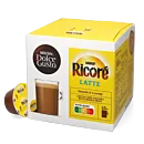 Nescafé Ricoré Latte package and capsule for Dolce Gusto