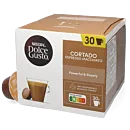 Nescafé Cortado 30 package and capsule for Dolce Gusto
