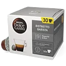Nescafé Ristretto Barista Big Pack package and capsule for Dolce Gusto

