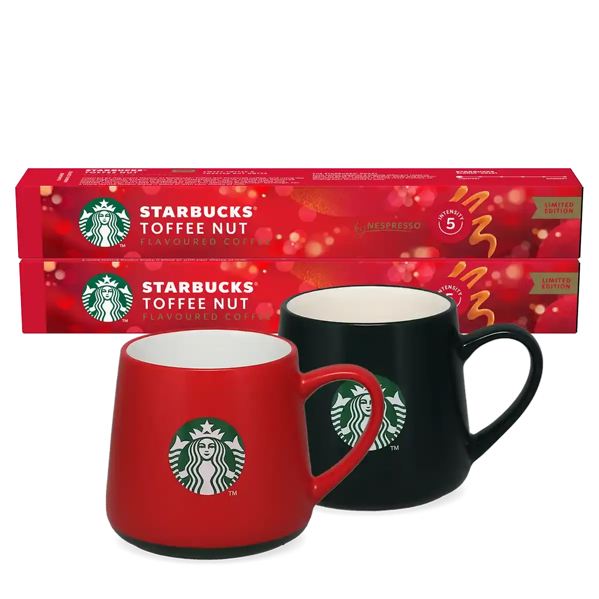 Toffee Nut + 2 mukin paketti