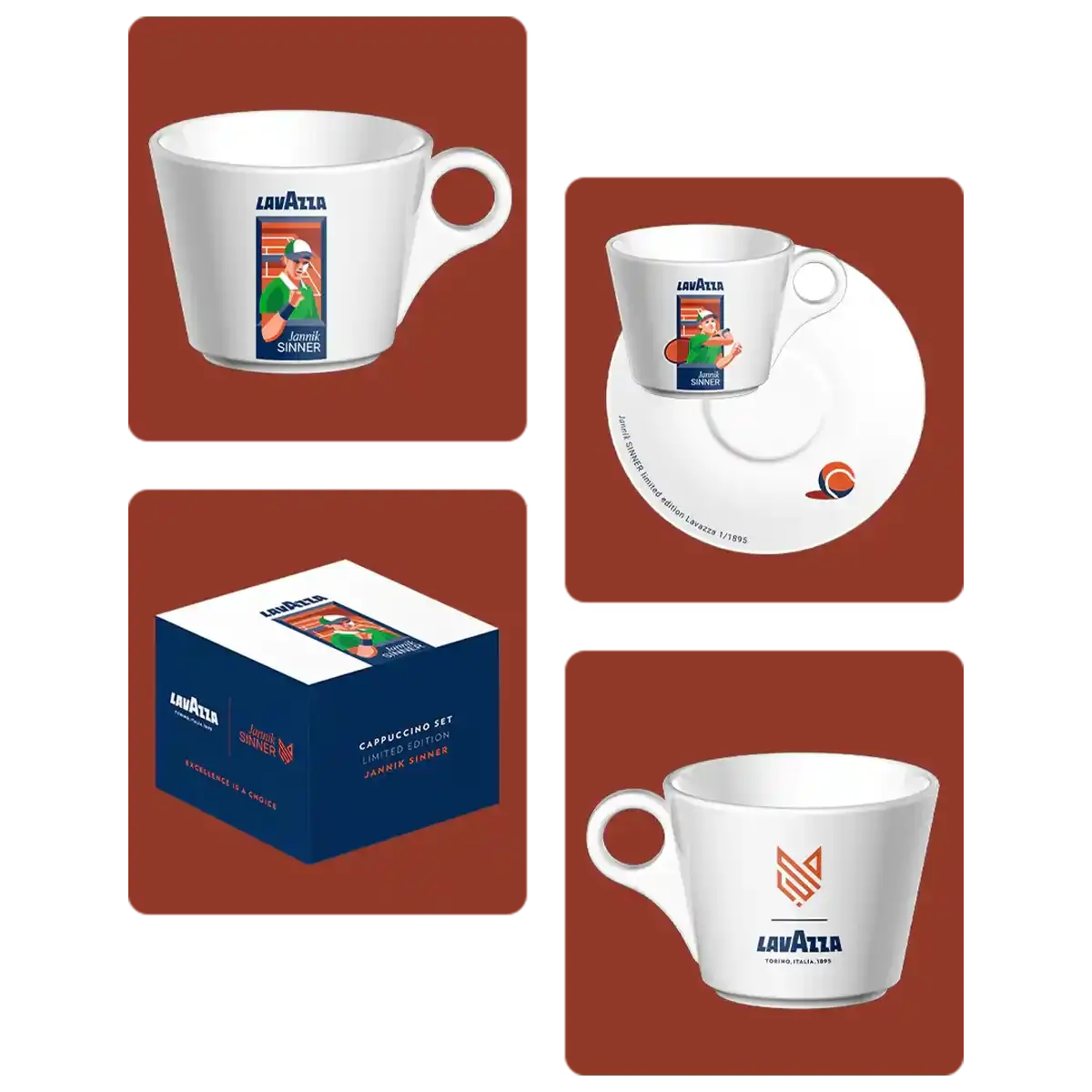 Jannik Sinner Clay Edition cappuccinosetti