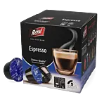 Café René Espresso package and capsule for Dolce Gusto
