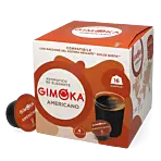 Gimoka Americano package and capsule for Dolce Gusto
