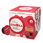 Gimoka Espresso Intenso package and capsule for Dolce Gusto
