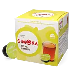 Gimoka Tè al Limone package and capsule for Dolce Gusto
