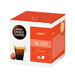 Nescafé Lungo package and capsule for Dolce Gusto