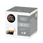 Nescafé Ristretto Barista package and capsule for Dolce Gusto