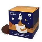 Senso Nocturno Latte Crème Brulee package and pod for Dolce Gusto
