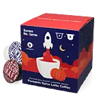 Café René Senso Nocturno Pumpkin Spice Latte package and capsule for Dolce Gusto