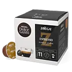 Zoégas Espresso package and capsule for Dolce Gusto