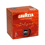 Lavazza Espresso Delizioso package and capsule for Lavazza A Modo Mio
