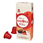 Gimoka Espresso Intenso package and capsule for Nespresso
