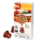 Lavazza Tierra For Africa package and pod for Nespresso
